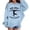 #01-Light Blue, variant on Girls Hoodies Gymnastics Hoodie Dance Funny Preppy Graphic Slogan Sweatshirt Back To School Clothes,7-8 Years,#03-Light Purple