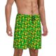 thumbnail image 2 of Fotbe Corn 4 Pantalones Cortos de Pijama para Hombre, Ropa de Dormir, Pantalones de Pijama Cortos para Hombre-4X-Large, 2 of 6