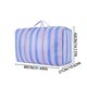 thumbnail image 3 of Bolsas Tejidas de Nylon para Graduación Temporada de Mudanzas Bolsas de Gran Capacidad para Mudanzas Bolsas de Embalaje de Bar Azul y Blanco Bolsas de Piel a Cuadros, 3 of 8