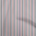 thumbnail image 1 of oneOone Cotton Poplin Dusty Blue Fabric Stripes Diy Clothing Quilting Fabric Print Fabric By Yard 56 Inch Wide, 1 of 6