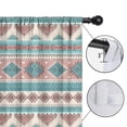 thumbnail image 3 of Blackout Kids Curtains,Boho Bohemia Geometric Line Art Childrens Insulated Curtains Set Of 2,Bedroom Essentials,Toddler Room Decor 52"x63"(132x160cm), 3 of 3
