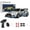 Q2/Mecha War Silver, variant on 1/43 Scale RC Drift Car, 2.4G Full Proportional 4WD Remote Control Car with Gyro, Adjustable Speed & LED Lights, Alloy RC Vehicle for Adult Hobbyist