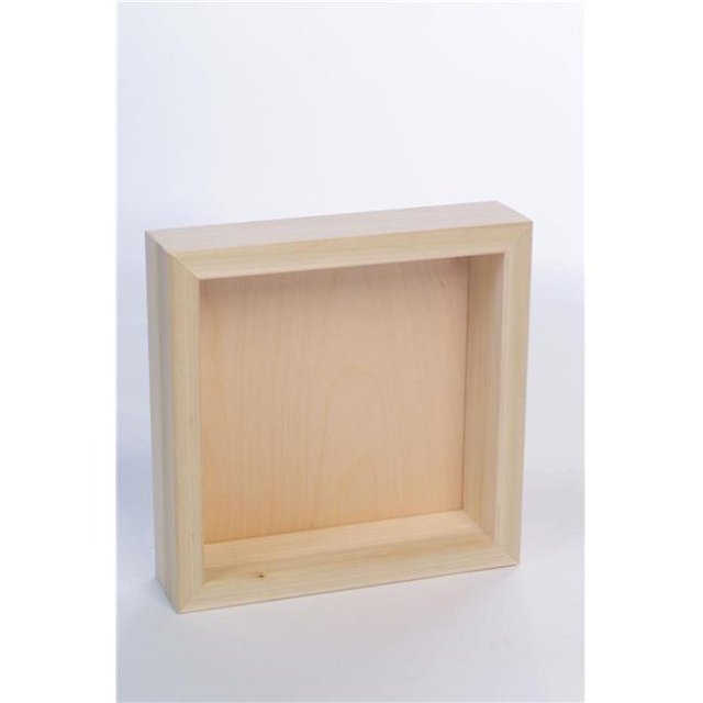 American Easel AECL0618-D 6 x 18 in. Deep Gesso Painting Panel - Clear