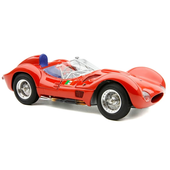 Maserati Tipo 60 "Birdcage" Red "Goodwood Revival 2008 - Nick Mason" Limited Edition to 1000 pcs 1/18 Diecast Model Car by CMC