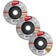 thumbnail image 1 of Muela abrasiva Makita A-95956 36 Grit INOX 11,4 x 0,6 x 2,2 cm (paquete de 3), 1 of 4