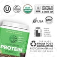 thumbnail image 4 of Sunwarrior Classic Protein Chocolate Organic Vegan Protein Powder with BCAA 375g, 4 of 8