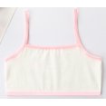 thumbnail image 3 of Girls Seamless Training Bras Thin Cotton Breathable Lightly TrainerNo Wire Training Bras for Women Teens 7-13 Years, 3 of 4