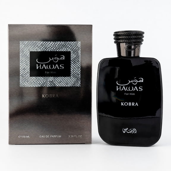 Rasasi Men's Hawas Kobra EDP Spray 3.4 oz Fragrances 614514331064