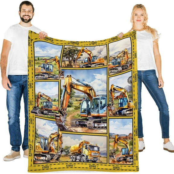 Truck Driver Gifts for Men, Truck Driver Appreciation Gifts, Cool Truckers Gifts for Men, Birthday Christmas Thanksgiving Gifts for Truck Driver Men Dad, Truck Driver Blanket 50X60 for Men