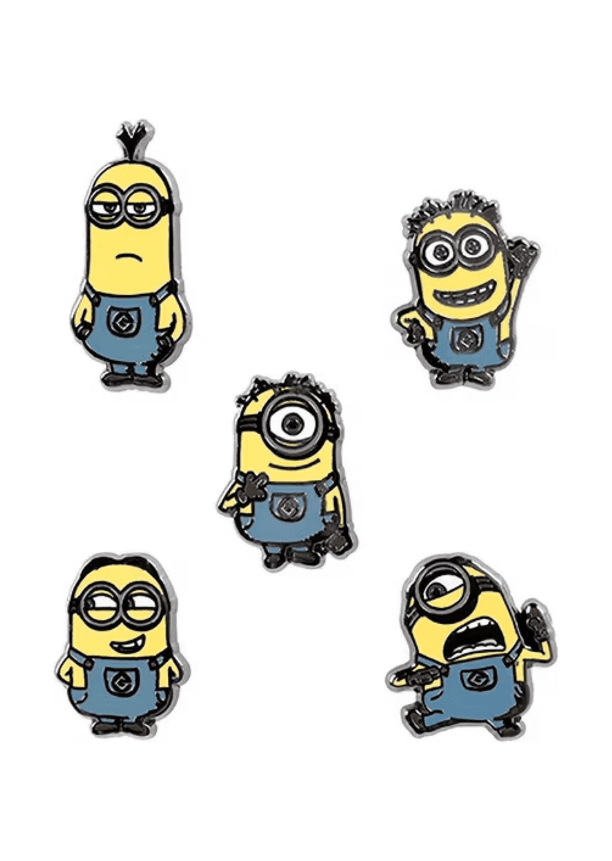 Universal Studios Despicable Me Minion Mini Pin Set of 5 New With Card ...
