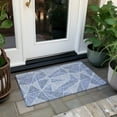 thumbnail image 5 of Addison Rugs Chantille Indoor/Outdoor Transitional Geometric Navy Washable Rectangle Rug, 1'8" x 2'6", 5 of 5