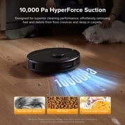 Roborock Qrevo Series Robot Vacuum and Mop, 10,000Pa Powerful Suction (QV 35S), Self Emptying & Refilling, Self Mop Washing & Air Drying