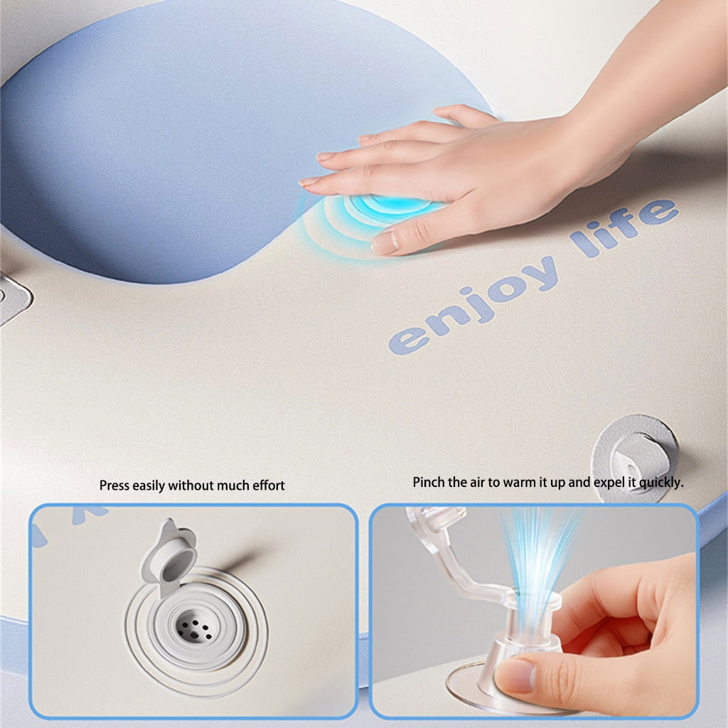 Heavy Type Inflatable Snow Sleds Features Ergonomic Back Support And Nonslip Bottom
