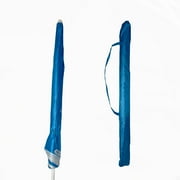 Caribbean Joe 6ft Beach Umbrella with UV Protection and Matching Case