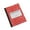 Red, variant on Denhf Composition Notebook, Wide Ruled Composition Books, 100 Sheets/200 Pages, Marble Cover, Sturdy Sewn Binding, Classroom Must Haves, 9.6" x 7.4", Red