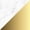 Gold/White Marble, variant on happimess PRH2000D Avery Modern Classic Metal with Non Slip Weighted Marble Base Paper Towel Holder, White/Gold