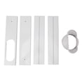 thumbnail image 1 of Kit de Ventilation de Fenêtre pour Climatiseur, Utilisation Horizontale Verticale Réglable Kit de Ventilation de Fenêtre Facile à Installer pour Bureau, 1 of 7