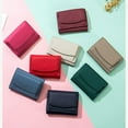 thumbnail image 3 of 2025 New Genuine Leather RFID Blocking Card Holder Organizer Pocket Mini Wallet, Unisex Anti-Credit Card Fraud Folding Mini Wallet, 3 of 8
