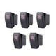 thumbnail image 2 of Barco De Coches De 10 Piezas 12V 20A Barra Mecillera Interruptor De Palanca Para Luz Roja Y Azul Sunnimix Interruptor de palanca de ranocker 12V 20A, 2 of 8