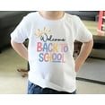 thumbnail image 3 of Welcome Back to School Kids T-Shirt – Pastel Letter Graphic Tee – 100% Cotton, 3 of 4