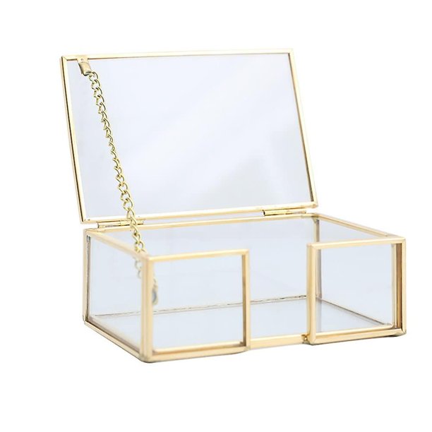 Portatarjetas de visita, con fondo de espejo y soporte para encimera de escritorio de oficina, vidrio, dorado