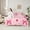 Pink, variant on Manfei Girls Pink Ribbon Twin Bedding Sets 7-Piece, Cartoon Bowknot Bow-tie Bedding Comforter Set, Princess Cherry Love Heart Reversible Sheet Sets, Microfiber Bedroom Decor