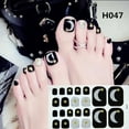 thumbnail image 1 of DPTALR Foot Stickers Foot Nail Stickers For Female DIY Nail Decoration Art, 1 of 2