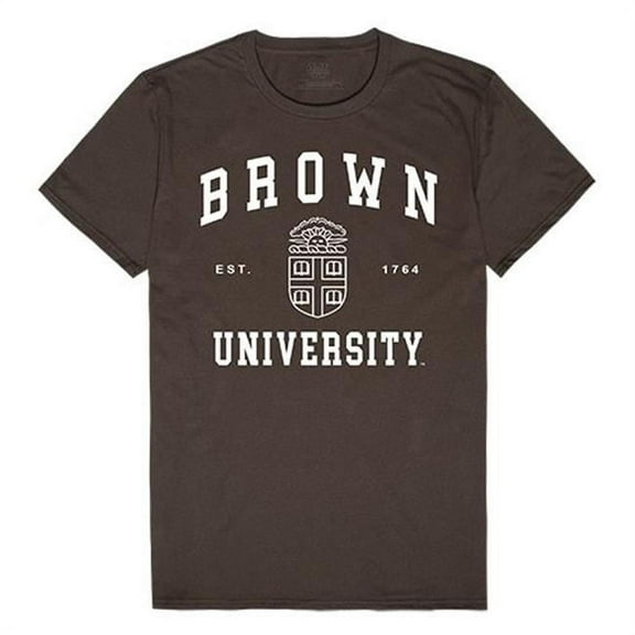 Brown University Seal Tee Shirt for Men - Brown - Small