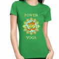 thumbnail image 3 of Yoga Tops for Women - Womens POWER Yoga Shirts for Women Premium Vintage OM POWER Yoga Shirt, 3 of 8