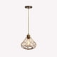 thumbnail image 1 of Lámpara de metal rústico, sin bombillas, lámpara colgante de altura ajustable, jaula de luz, lámpara de araña para restaurante, fiesta, , 2m, 1 of 4