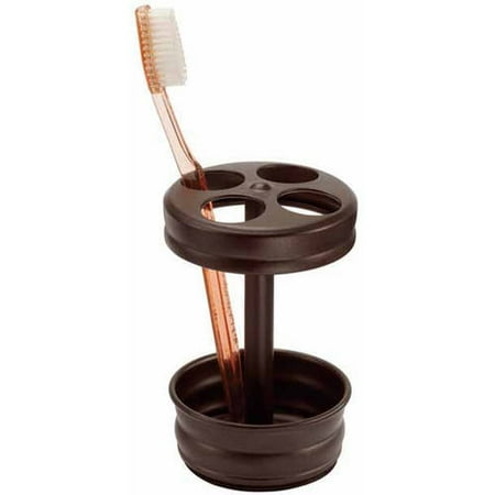 InterDesign Olivia Toothbrush Holder, Bronze (Best Brush For Chanel Bronze Universal)