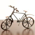 thumbnail image 4 of Bicicleta decoración arte retro hierro bicicleta regalo decoración metal escultura modelo colección bicicleta o como un divertido regalo para la oficina en casa arte creativo decoración retro joyería JAMW Sencillez, 4 of 5