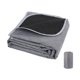 thumbnail image 1 of Manta de camping, almohadilla de picnic, manta para exteriores, manta polar, ligera y acolchada Gris, 1 of 9