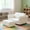 White, variant on YYAo Childrens Sofa,Children Sofa Lazy Sofa,Black/White Kids Double Sofa with Ottoman-Black
