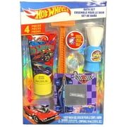 Hot Wheels Fake Shaving Kit, Body Wash, Fake Razor, Mirror, Shaving Brush - Bath Set