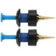 thumbnail image 4 of Juego de 2 señuelos portátiles con clip para lombrices de sangre, lombrices de tierra, accesorios para aparejos de pesca, azul y negro, 4 of 15