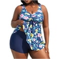 BLTIBY Tankini Swimsuits for Women Two Piece Bathing Suits Ladies ...