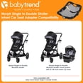 thumbnail image 2 of Adaptador para cochecito Baby Trend Morph de individual a doble, 2 of 6