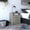 Light Gray, variant on Nmkwnr Modern Beside Table for Home, Bedroom, Nightstand with 2 Drawers and Open Shelf, White