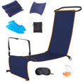 thumbnail image 1 of Naiovety Portable Airplane Footrest Comfortable Seat Extender Sleeping for Train Bus Juegos de cama, 1 of 1