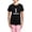 With Pink Camo Pant, variant on - No Drama Llama Sunglasses Pajamas - Women's Short Sleeve Print T-Shirt and Pants Dark Cotton Pajama Set