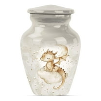 SUBSH Dragon Urn - Memorial Keepsakes for Ashes - Cremation Companion Urns - Urn for Adult Male - Ash Holders for Human Ashes - Burial Urns for Human Ashes Adult Male (3 inch Pack of 1)