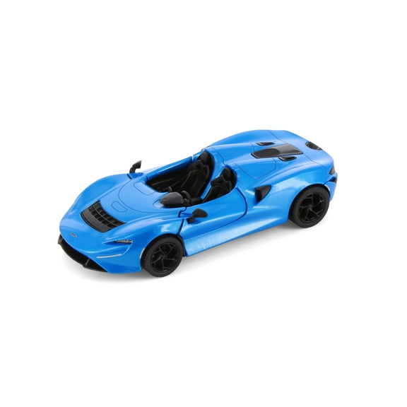 McLaren Elva Convertible, Blue Sports Car - Kinsmart 5462D - 1/36 Scale Diecast Model Car