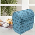 thumbnail image 3 of Blue and Black Stand Mixer Cover, Doodle Style Cinema Movie Theater Camera Seat Popcorn Clapper, Kitchen Appliance Organizer Bag Cover with Pockets, 5 Quarts, Pale Blue and Black, by Ambesonne, 3 of 4