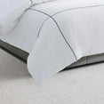 thumbnail image 3 of Vera Wang Zig Zag King Duvet Cover Set in White, 3 of 11