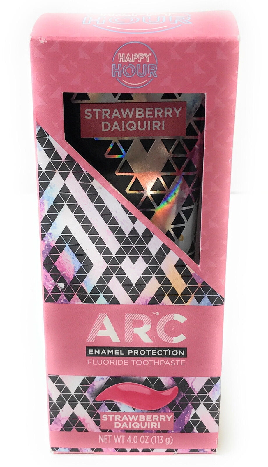 ARC Oral Care Enamel Protection Fluoride Toothpaste, Strawberry