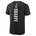 thumbnail image 3 of Men's Shaedon Sharpe Black Portland Trail Blazers Playmaker Team Name & Number T-Shirt, 3 of 3
