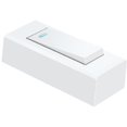 thumbnail image 3 of Push Button Switch Household Lamp Light Safety Modern Design White 8.80X4.00X2.40CM Indoor Use 1Pack, 3 of 4
