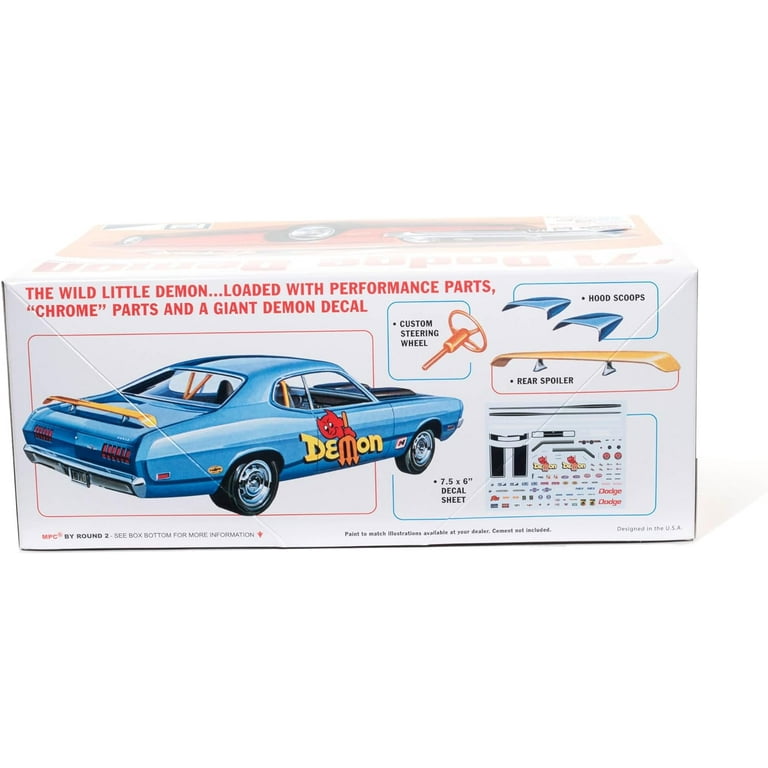 MPC, Plastic Model Kit, 1971 Dodge Demon 1/25, Vintage Style