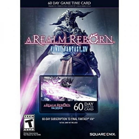 Final Fantasy XIV: A Realm Reborn 60 Day Time Card